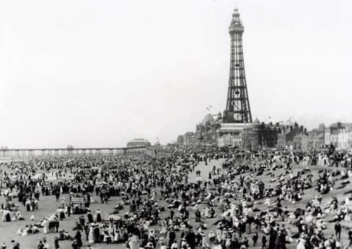 Fun in the Blackpool sun in years gone by